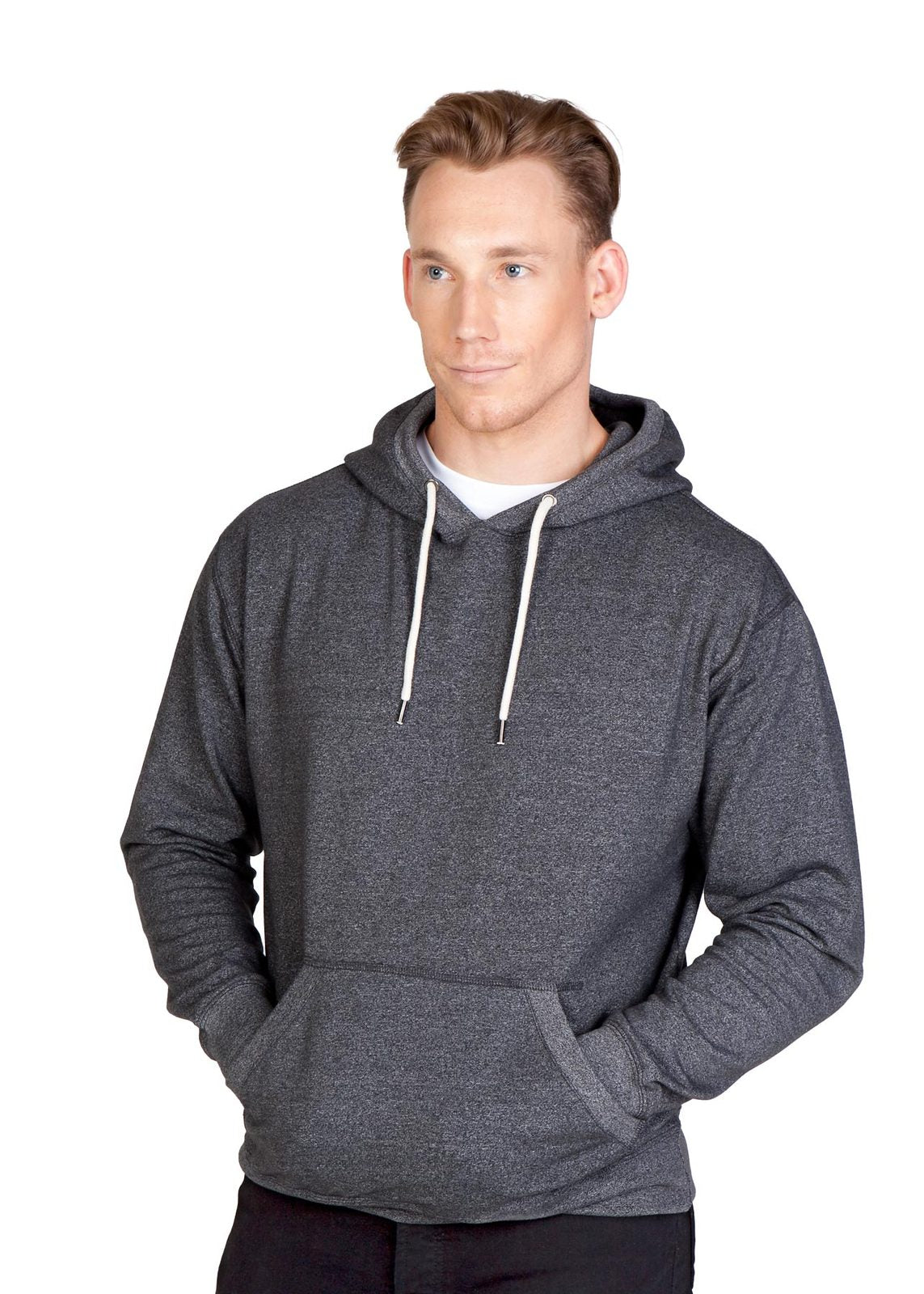 Mens Greatness Heather Hoodie - view