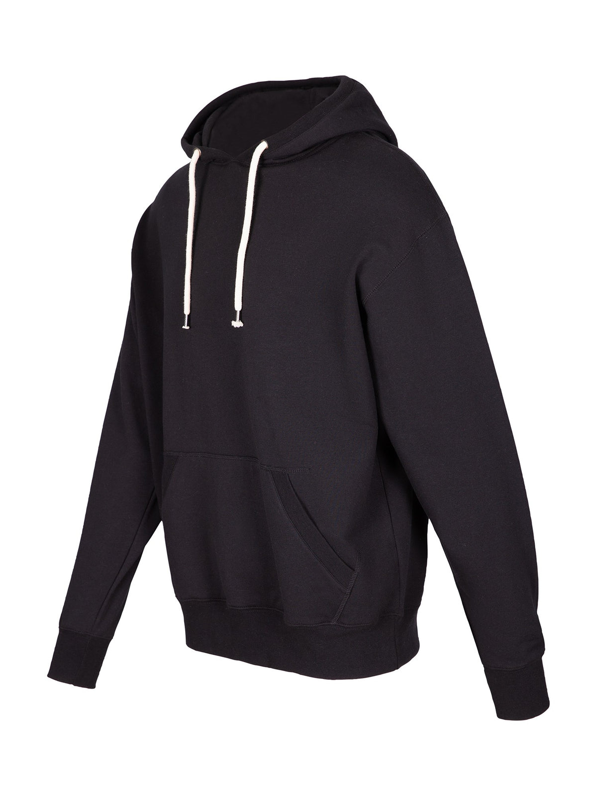 Mens Greatness Heather Hoodie - Black - Side