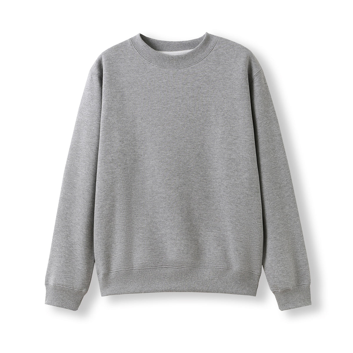 Kids Crew Neck  Sloppy Joes - Grey Marl - Front