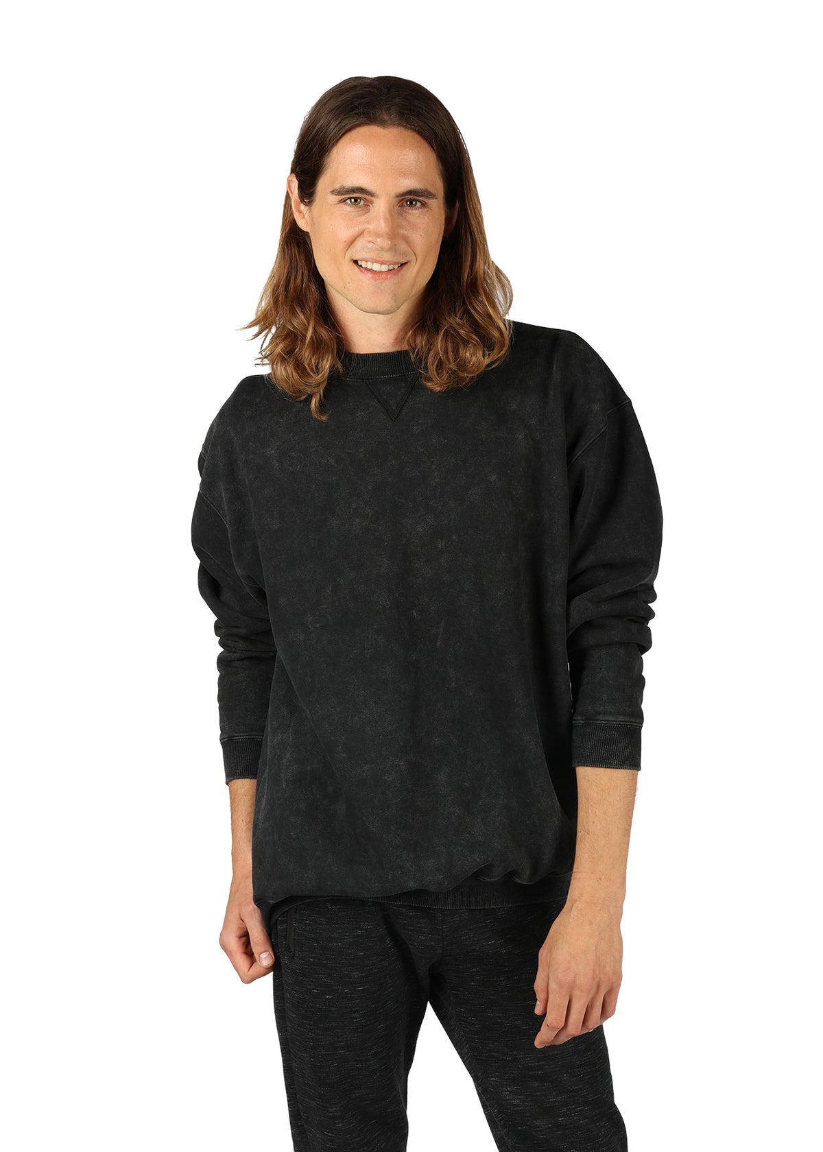 Unisex Stone Wash Sweatshirts - view