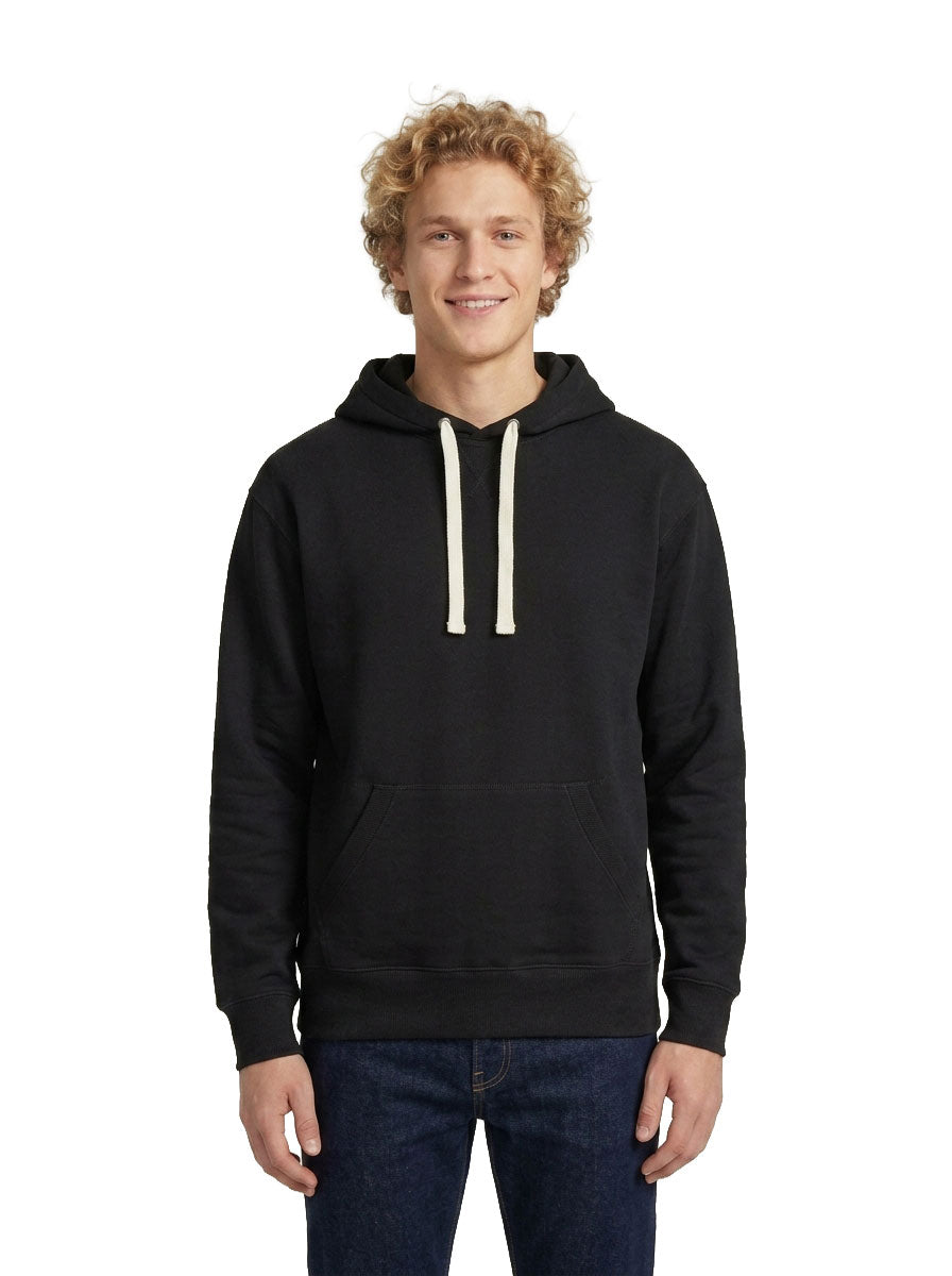 Mens Brushed Heavy  Fleece Hoodie - view