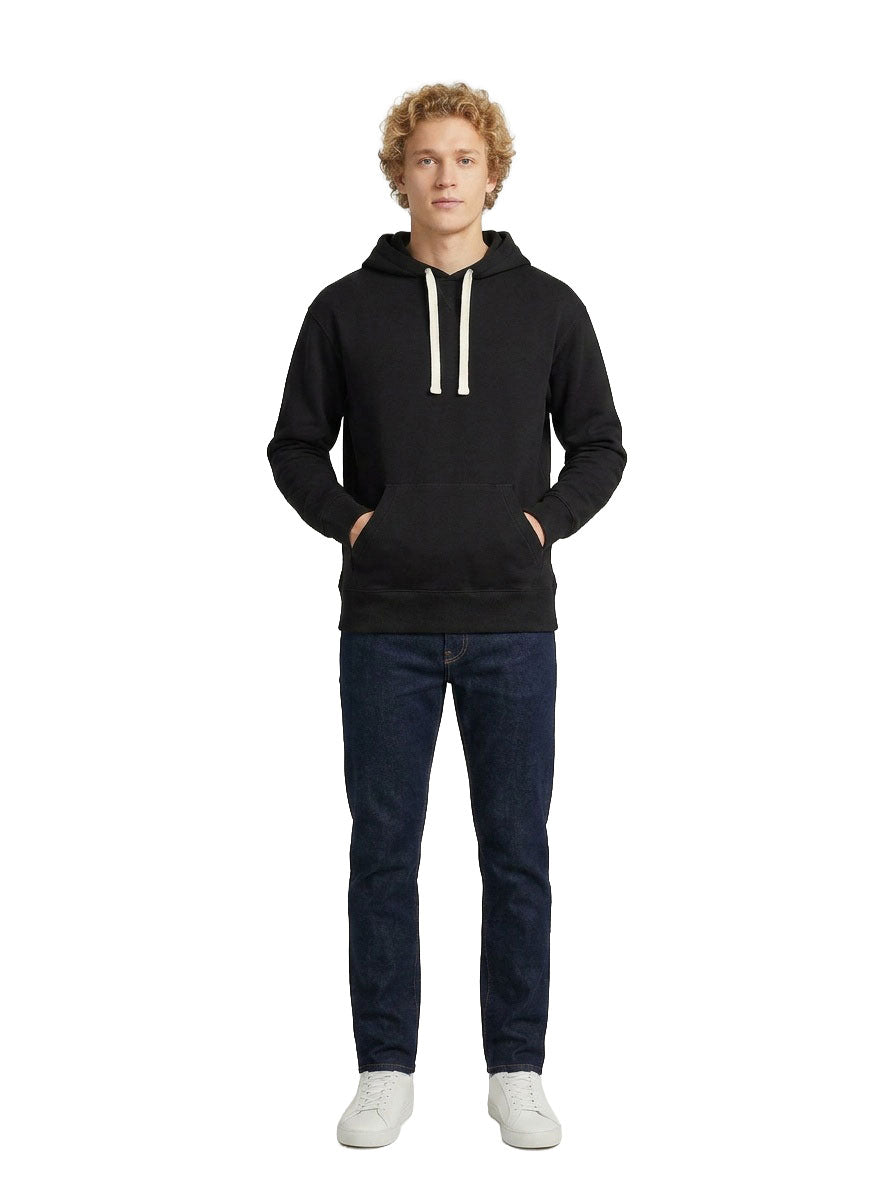 Mens Brushed Heavy  Fleece Hoodie - view