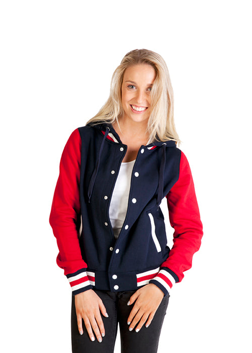 Womens Varsity Jacket & Hood