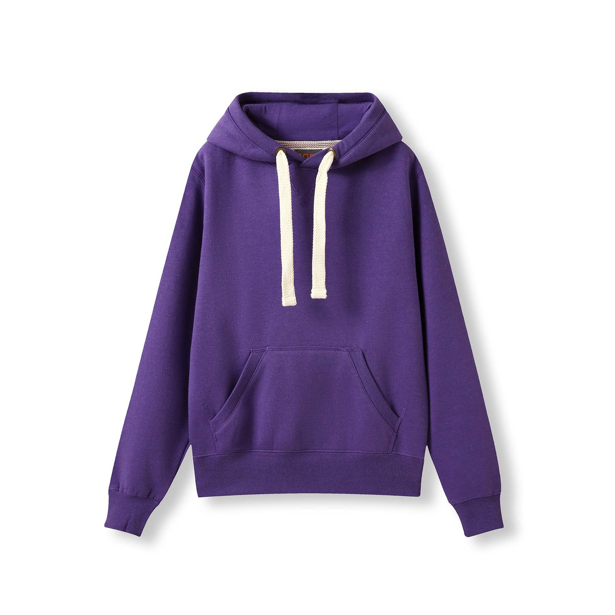 Womens/Juniors Heavy Fleece Hoodie - Grape Marl - Front