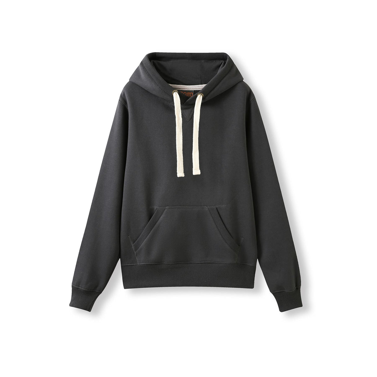 Womens/Juniors Heavy Fleece Hoodie - New Charcoal - Front