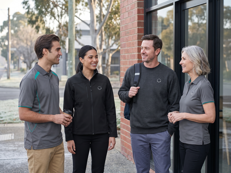 Winter Crew Pack – team uniforms with your logo (illustrative photo)