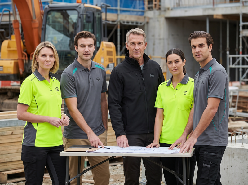 Supervisor Pack – team uniforms with your logo (illustrative photo)