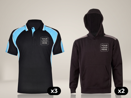 Polo + Hoodie