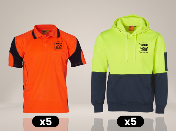 Hi-Vis Polo + Hoodie Deal