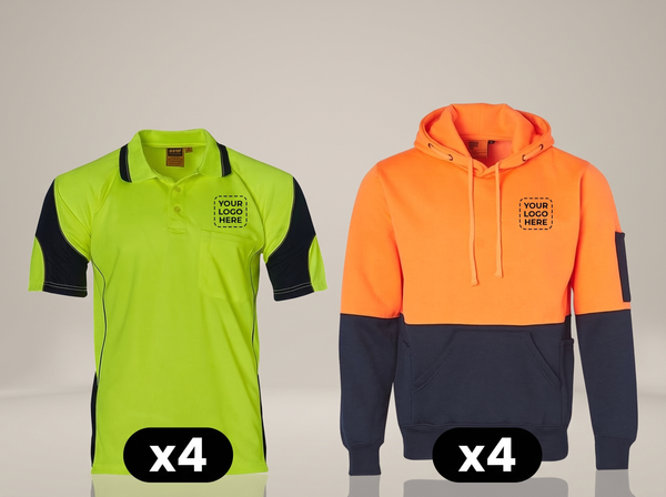 Hi-Vis Polo + Hoodie Deal