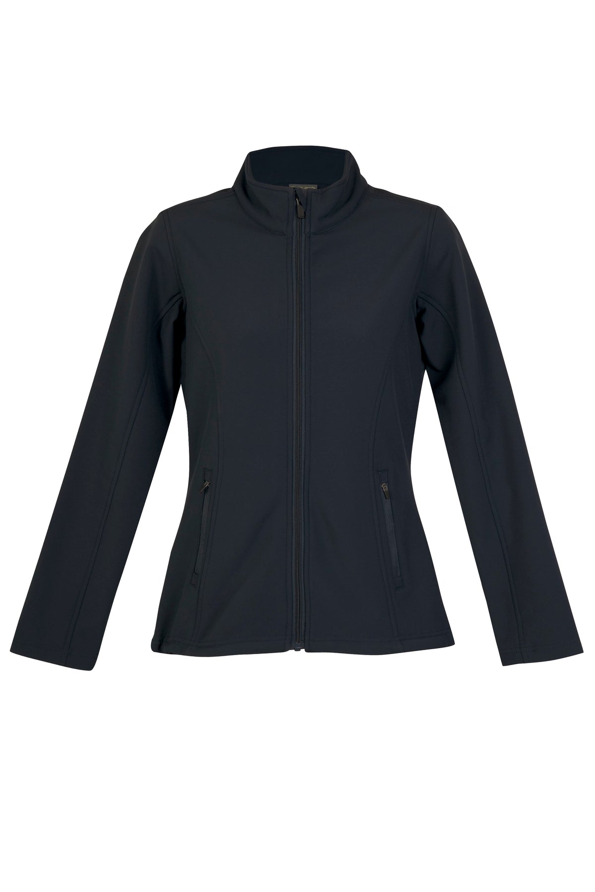 Womens Tempest Soft Shell Jacket - Black - Front