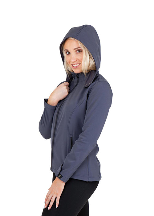 Womens Soft Shell HOODED Jacket - TEMPEST Range