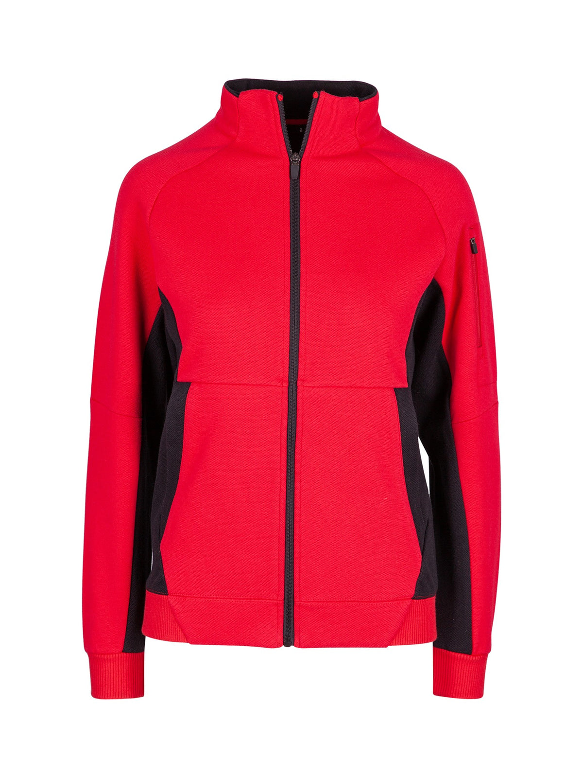 Womens' Icon Jacket - 420 gsm - Red/Black - Front