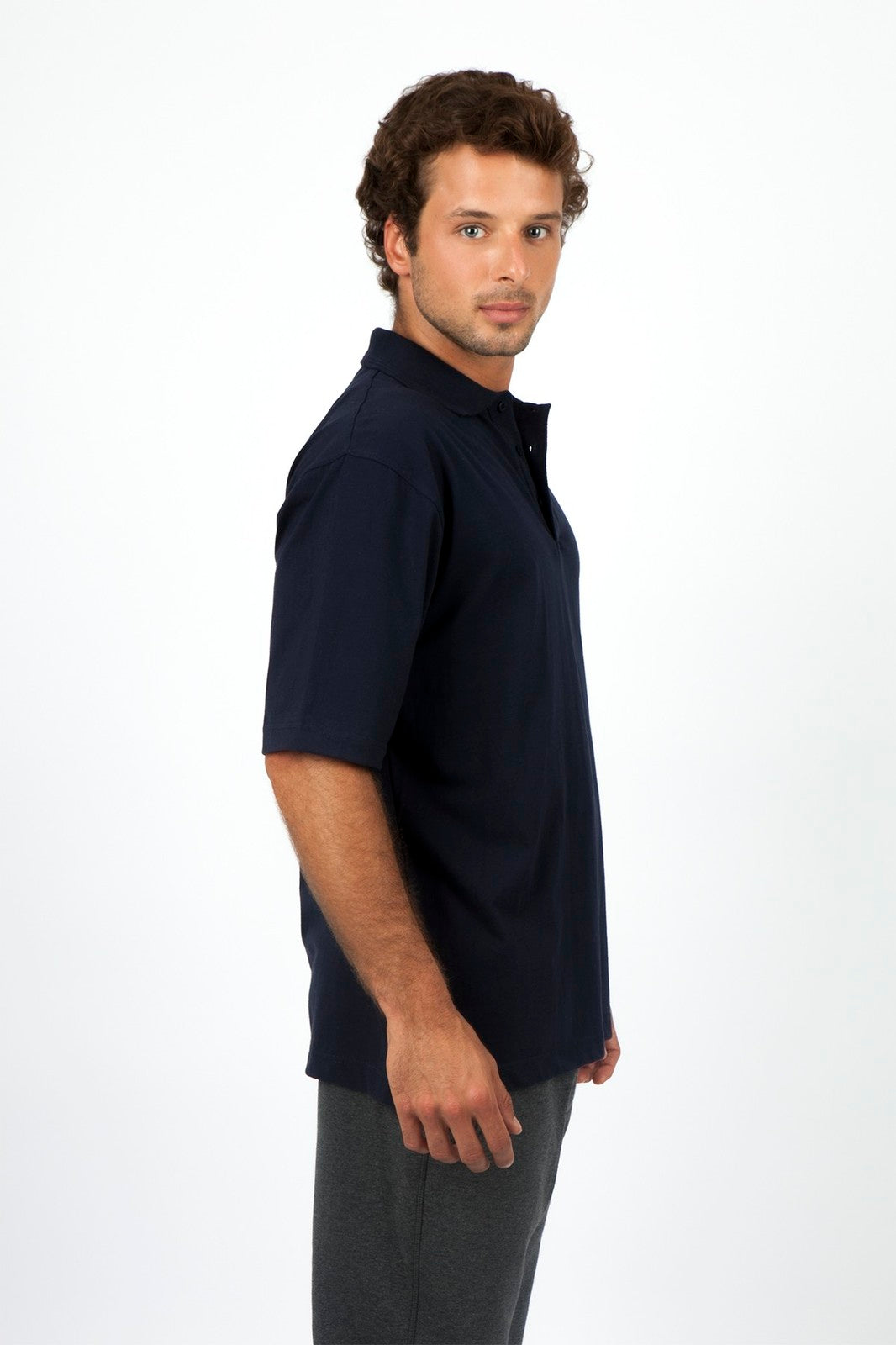 Men's 100% Cotton Jersey Polo 3