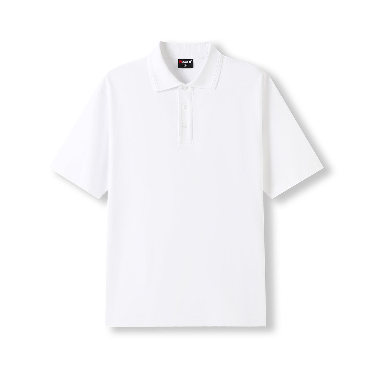 Men's 100% Cotton Jersey Polo - White