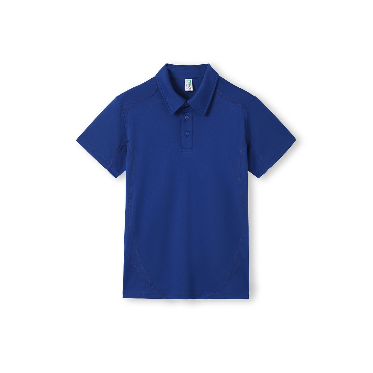 Kid's Accelerator Polyester Polo - Royal Blue - Front