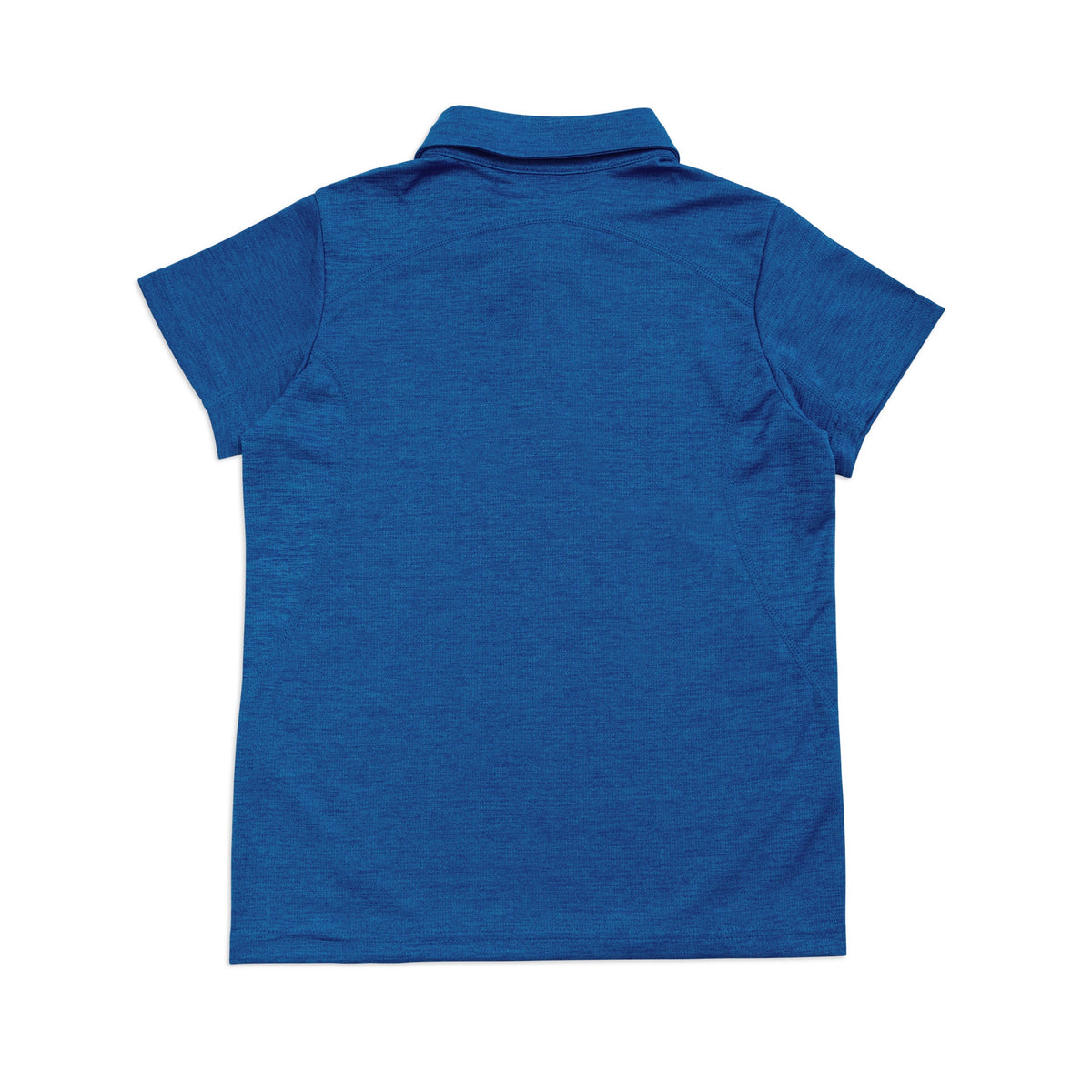 Kid's' Challenger 100% polyester  Polo - Royal Marl - Back