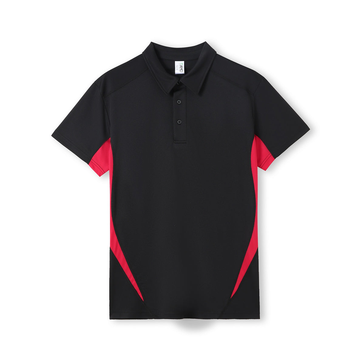 Men's Accelerator Polyester Polo - Black/Red