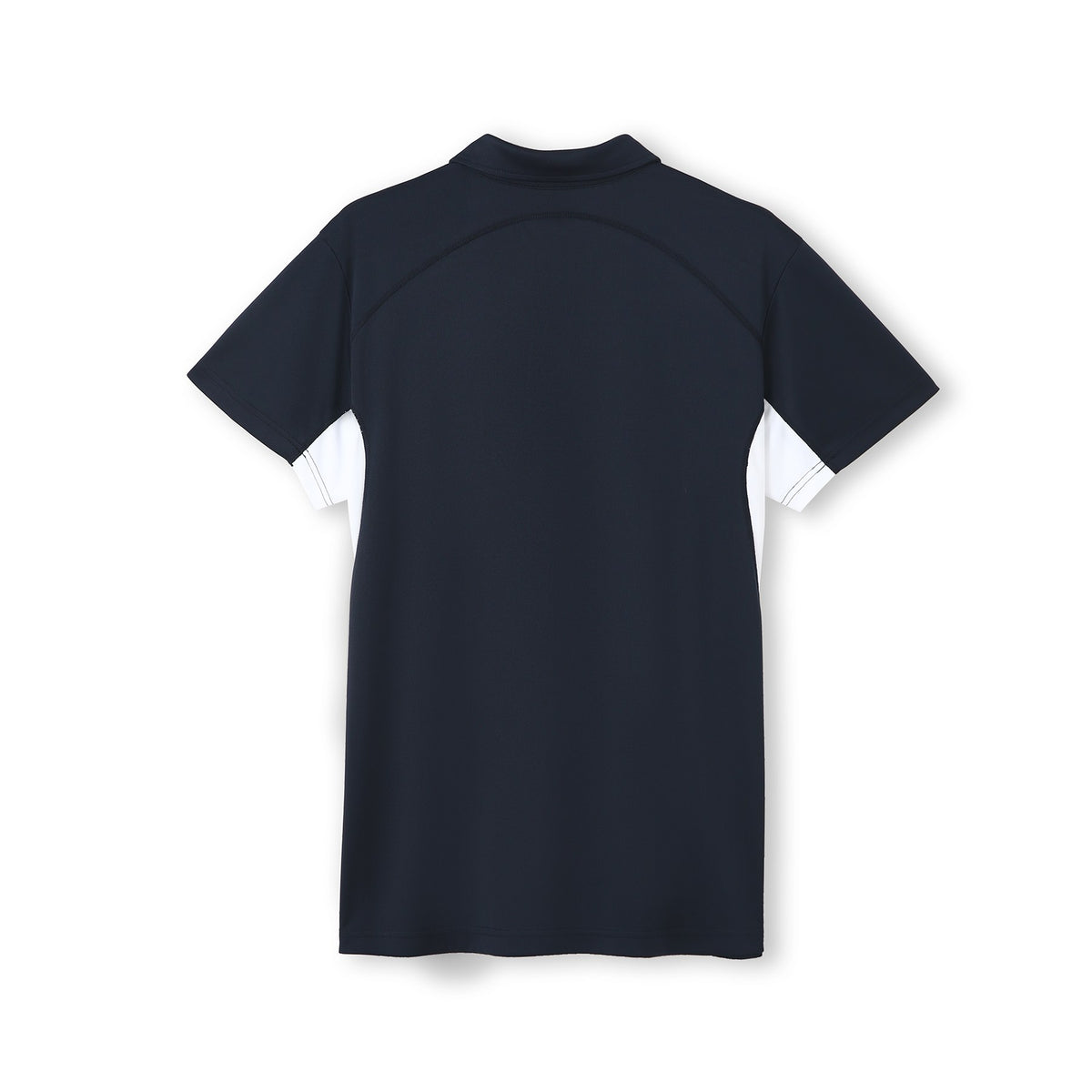 Men's Accelerator Polyester Polo - Navy/White - Back