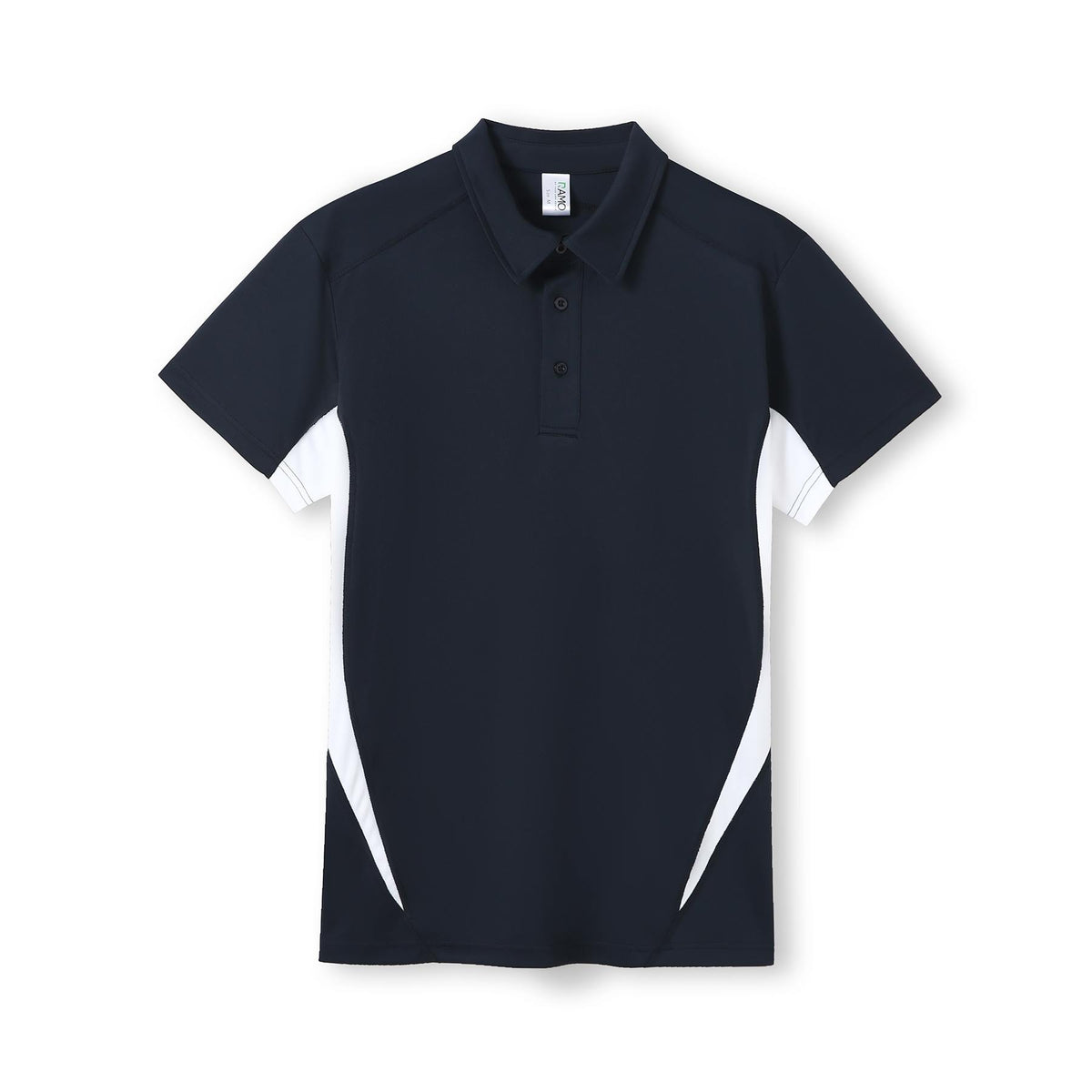 Men's Accelerator Polyester Polo - Navy/White