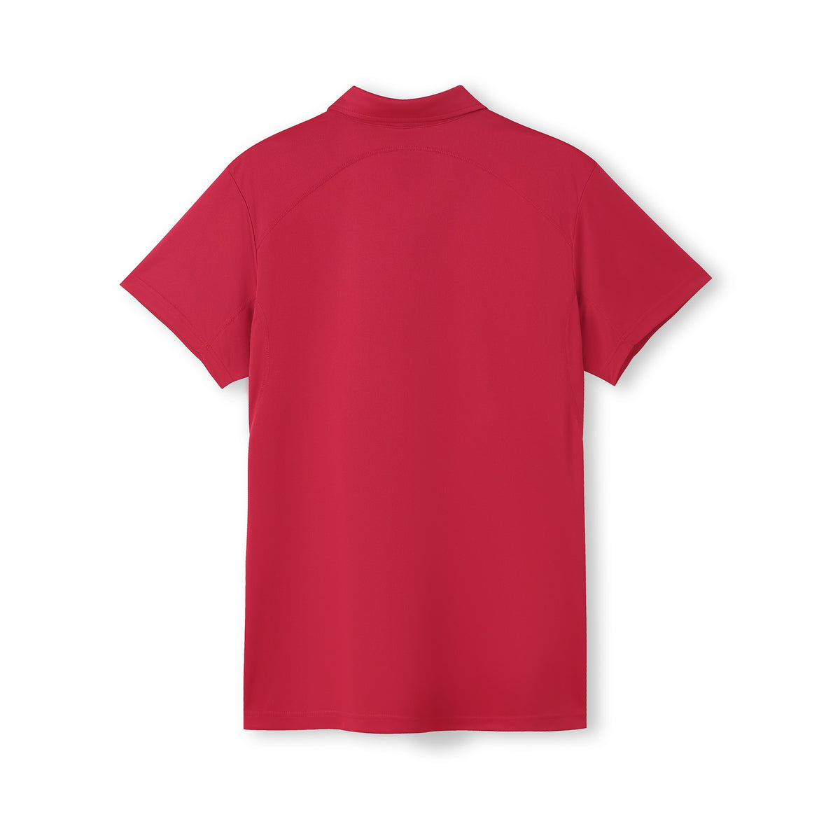 Men's Accelerator Polyester Polo - Red - Back