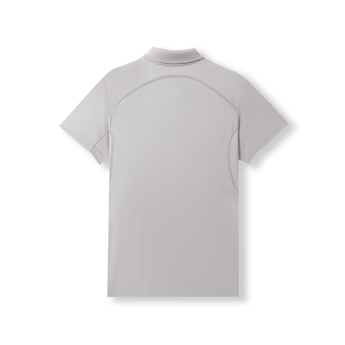 Men's Accelerator Polyester Polo - Stone Grey - Back