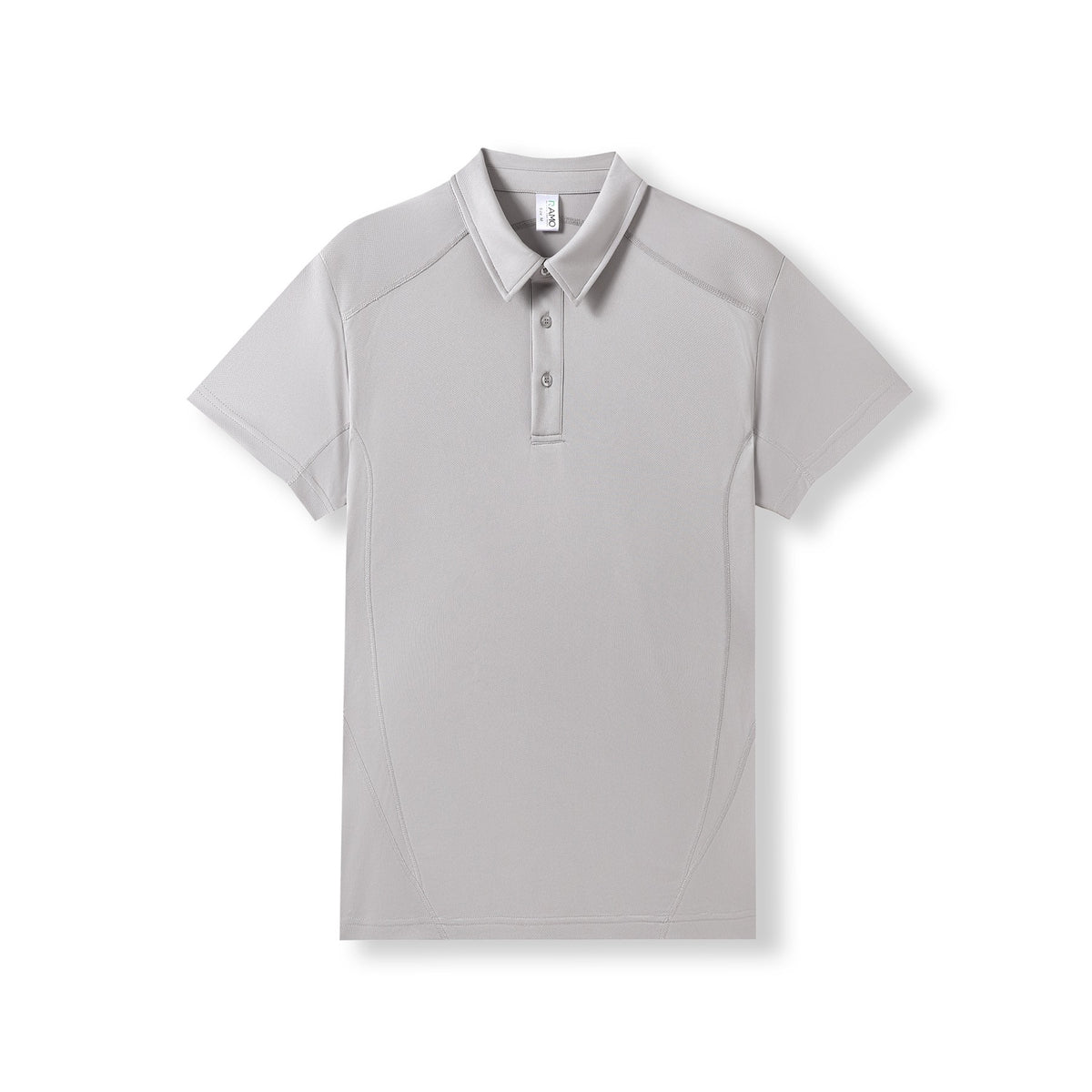 Men's Accelerator Polyester Polo - Stone Grey