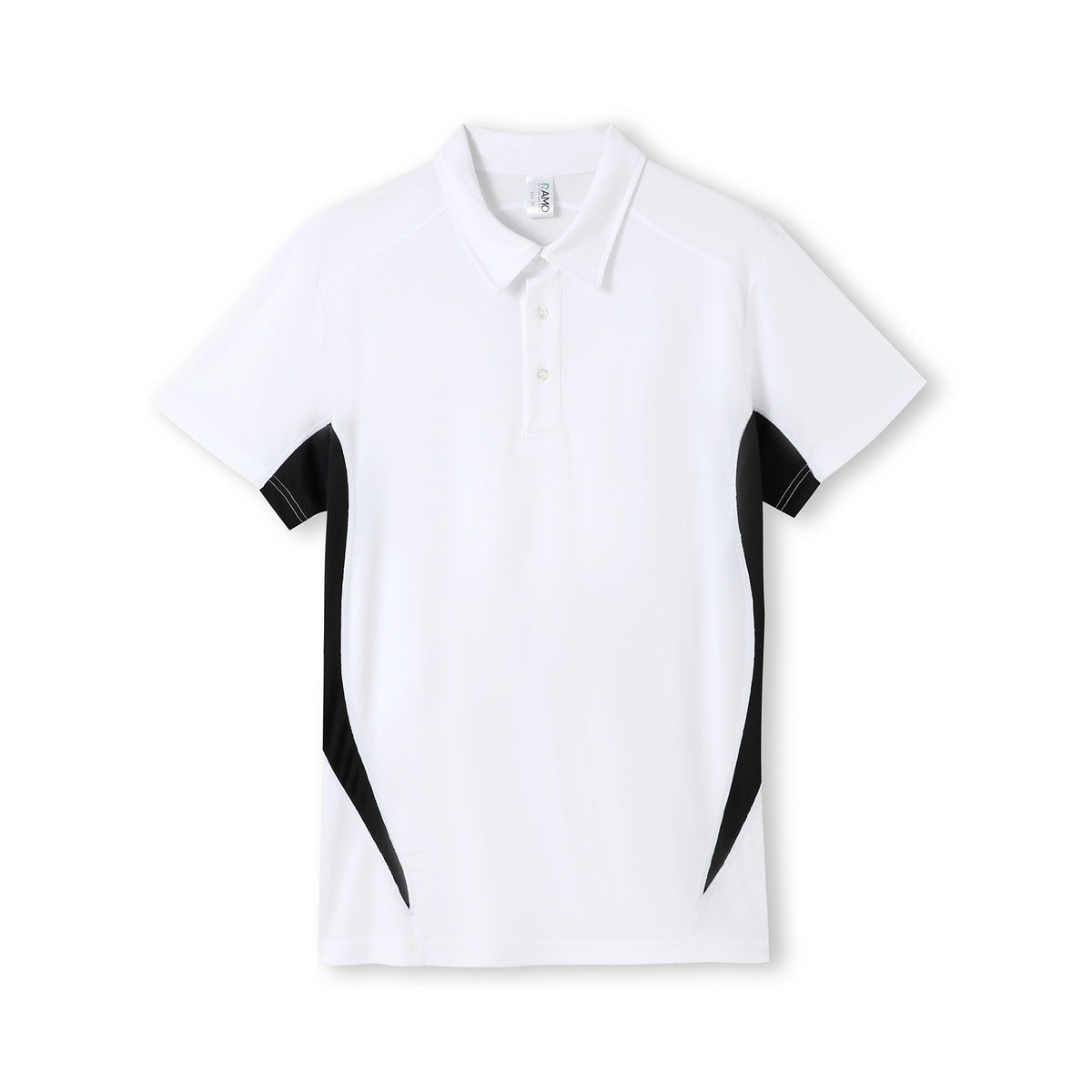Men's Accelerator Polyester Polo - White/Black
