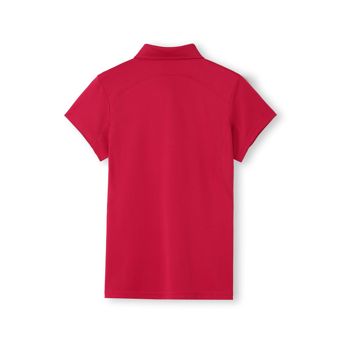 Women's Accelerator Polyester Polo - Red - Back