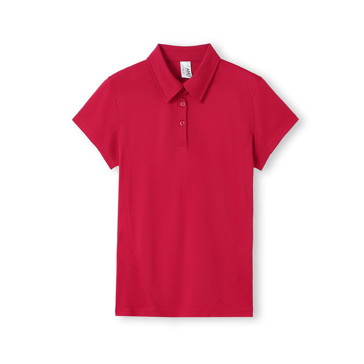 Women's Accelerator Polyester Polo - Red - Front