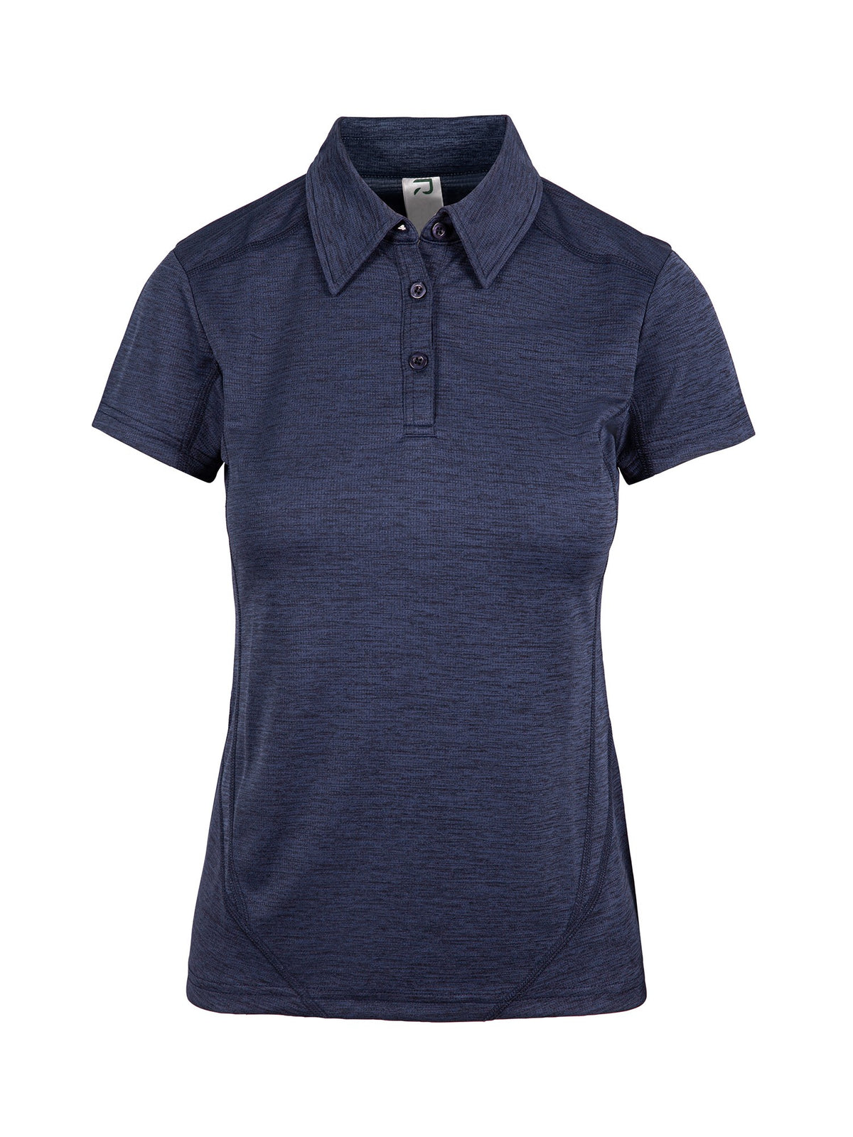 Womens' Challenger 100% polyester  Polo - Navy Marl - Front