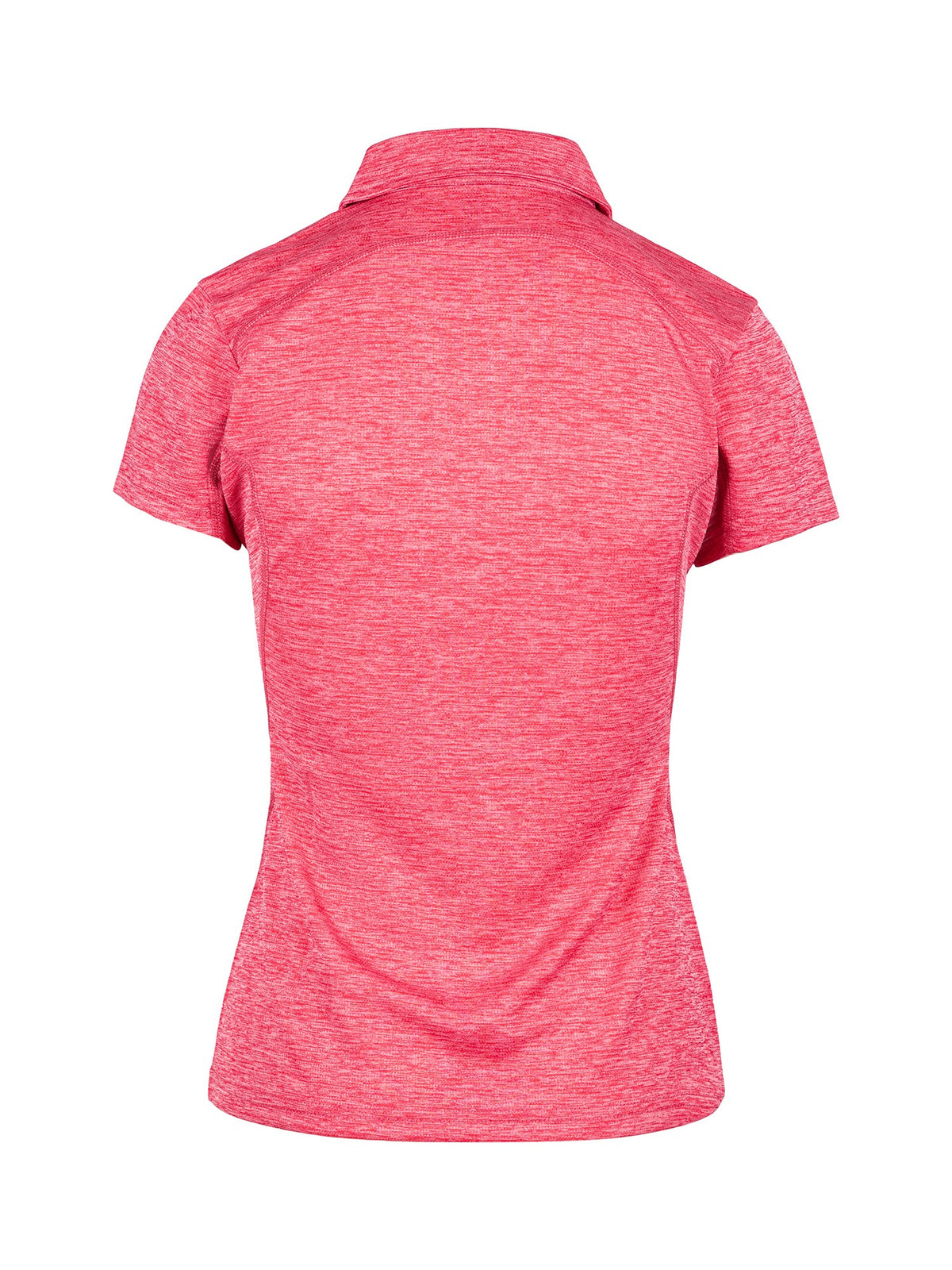 Womens' Challenger 100% polyester  Polo - Red Marl - Back