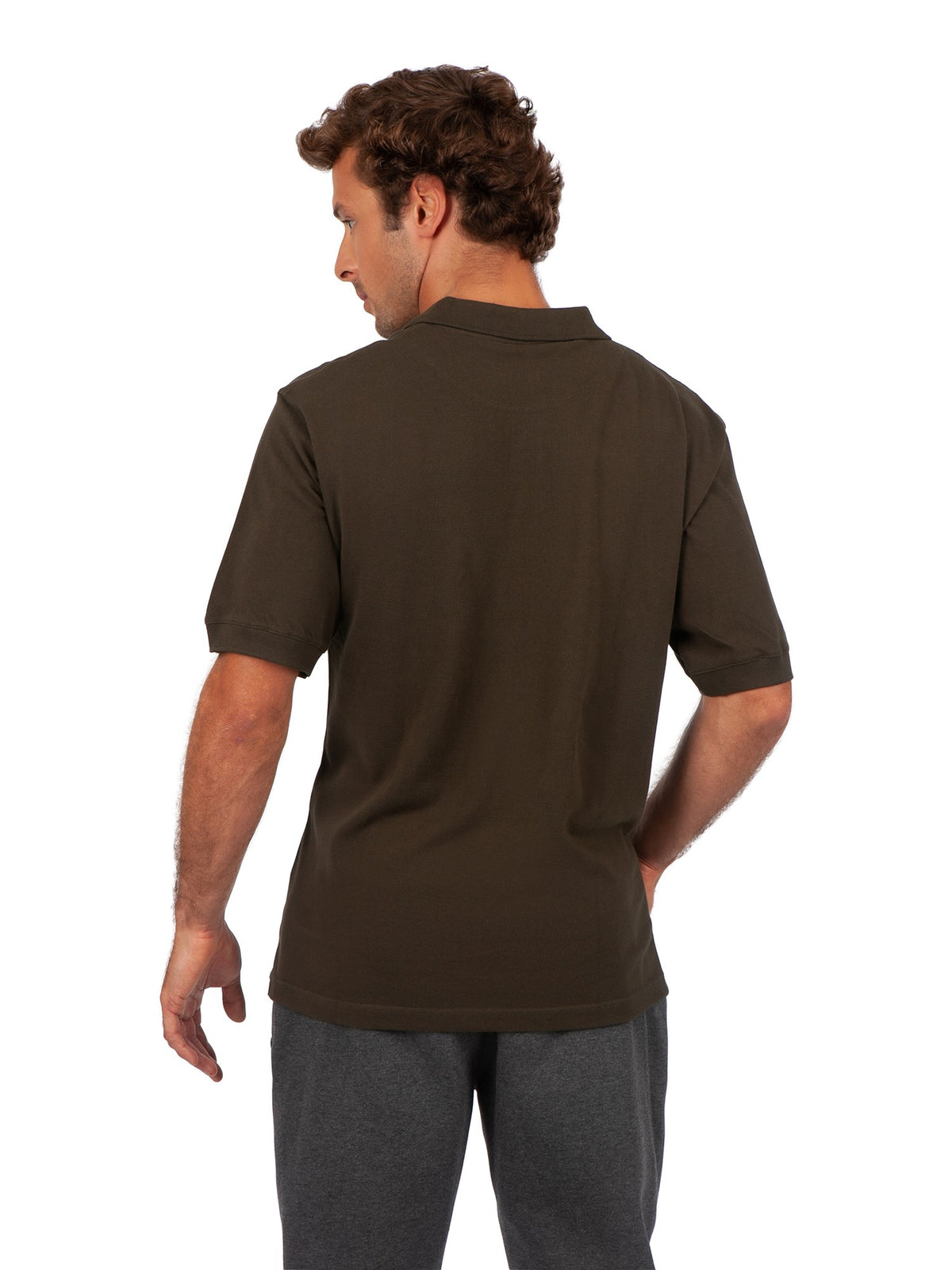 Men's Cotton  Pigment Dyed Polo - view