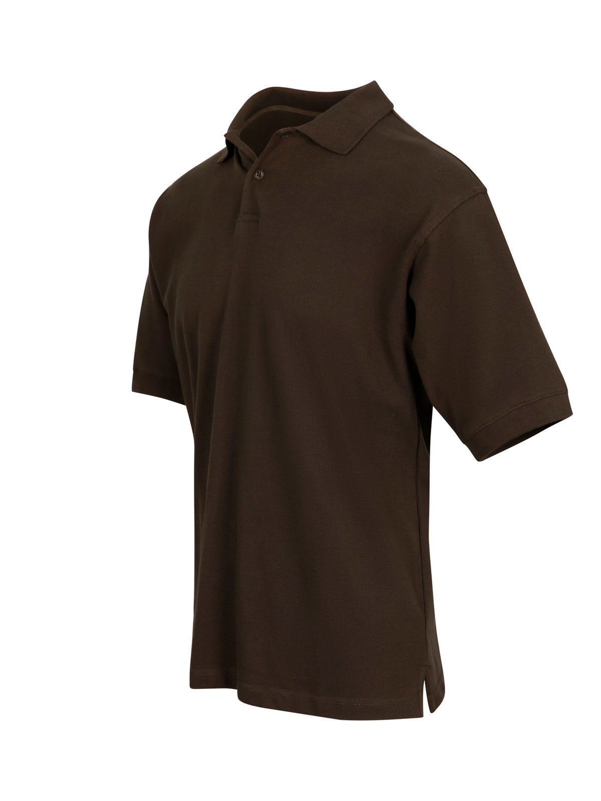 Men's Cotton  Pigment Dyed Polo - Olive - Side