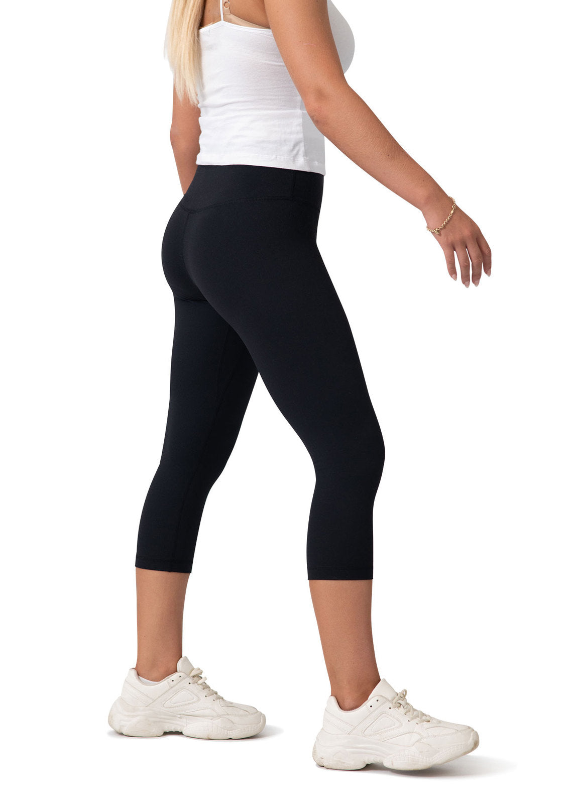 Womens High-rise 3/4 Leggings - view