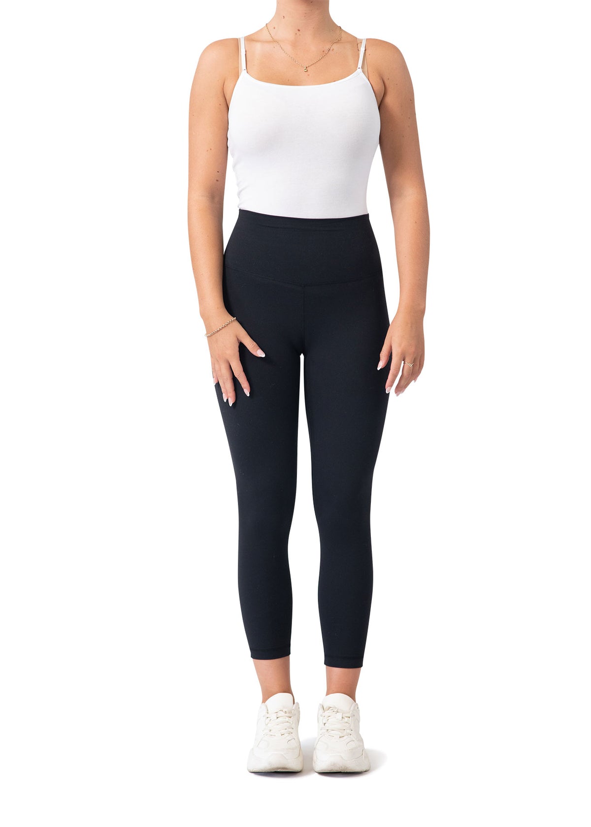 Womens High Rise full length leggings - view