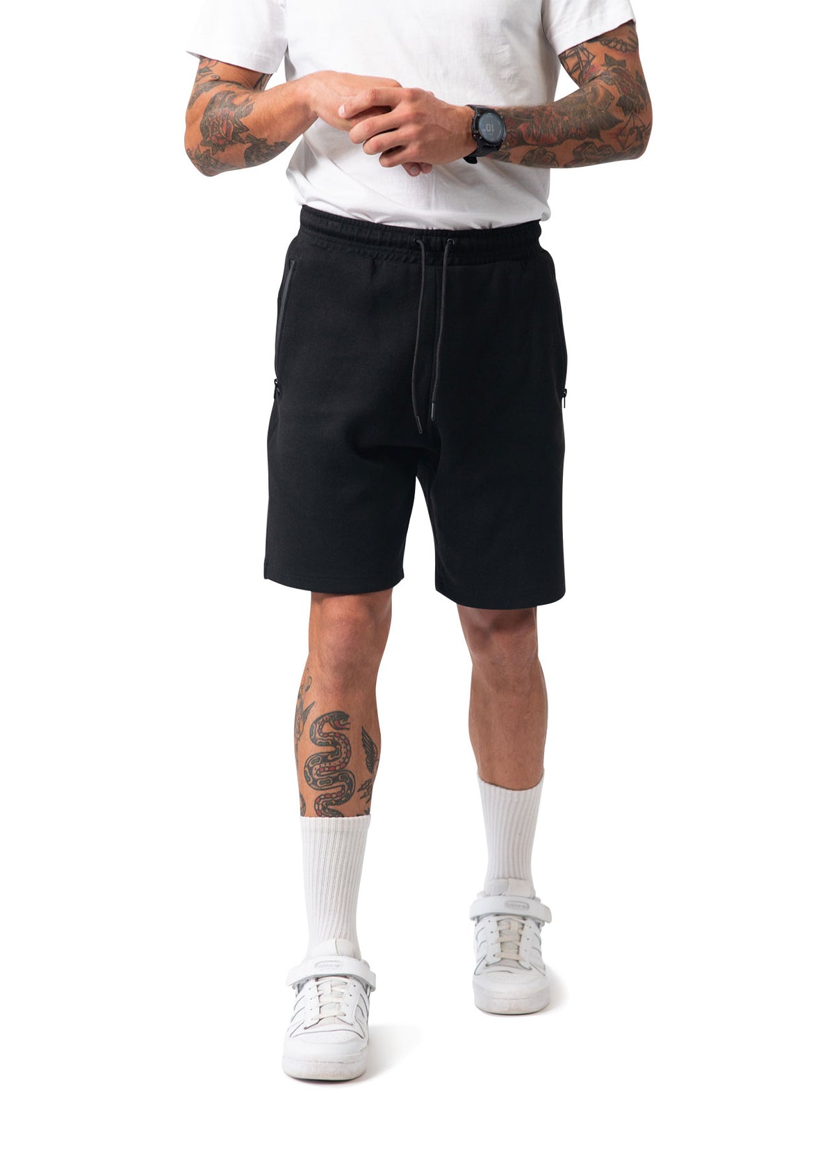 Mens' Cotton Sandwich Shorts - view