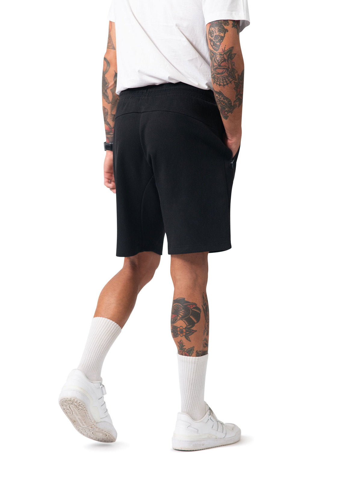 Mens' Cotton Sandwich Shorts - view