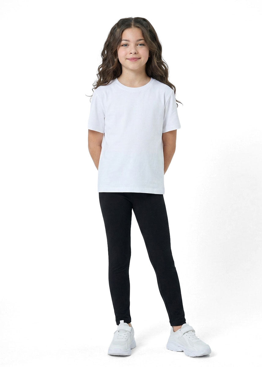 Girl's Cotton Spandex Leggings