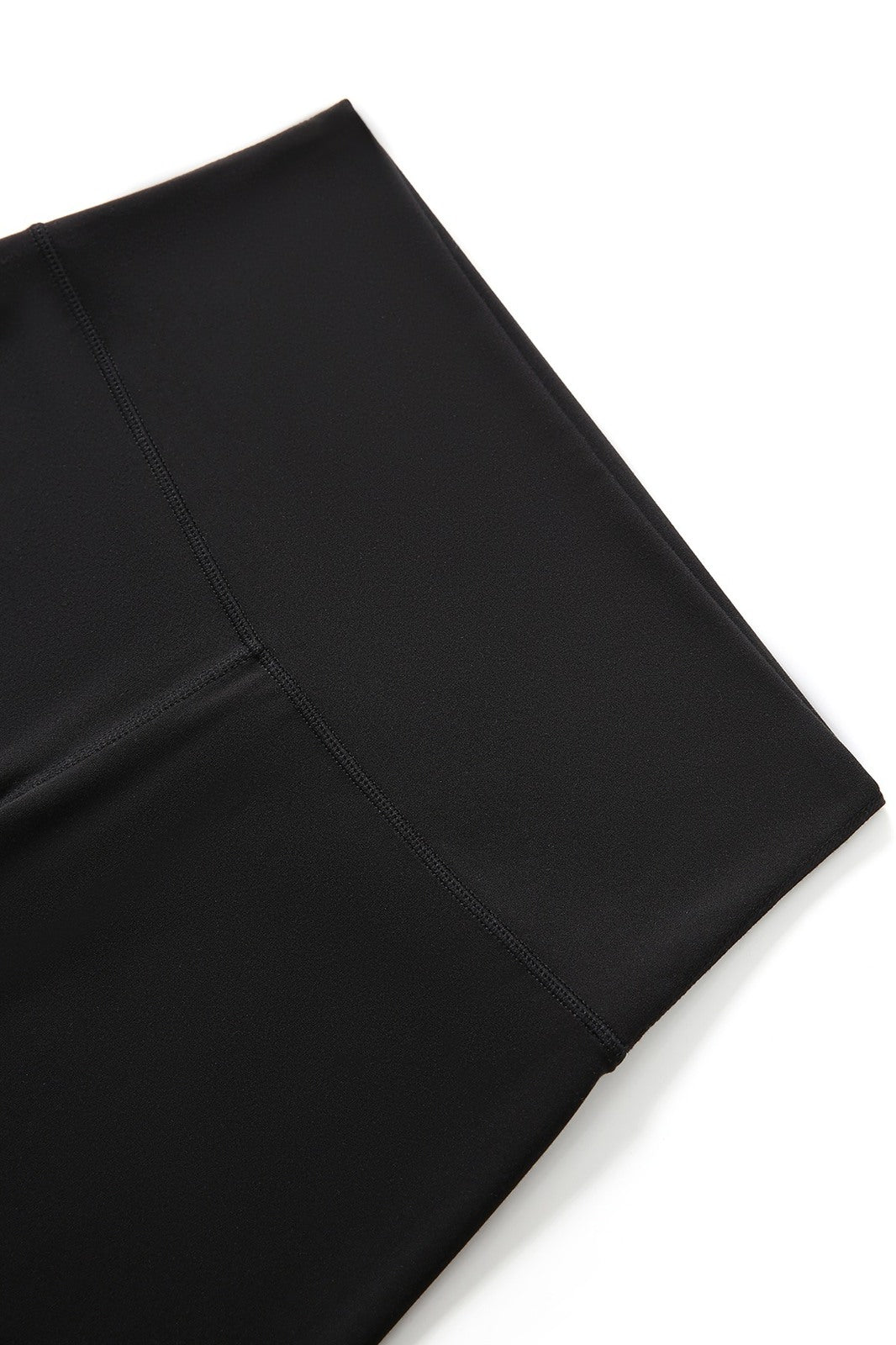 Womens High Rise full length leggings - Black - View