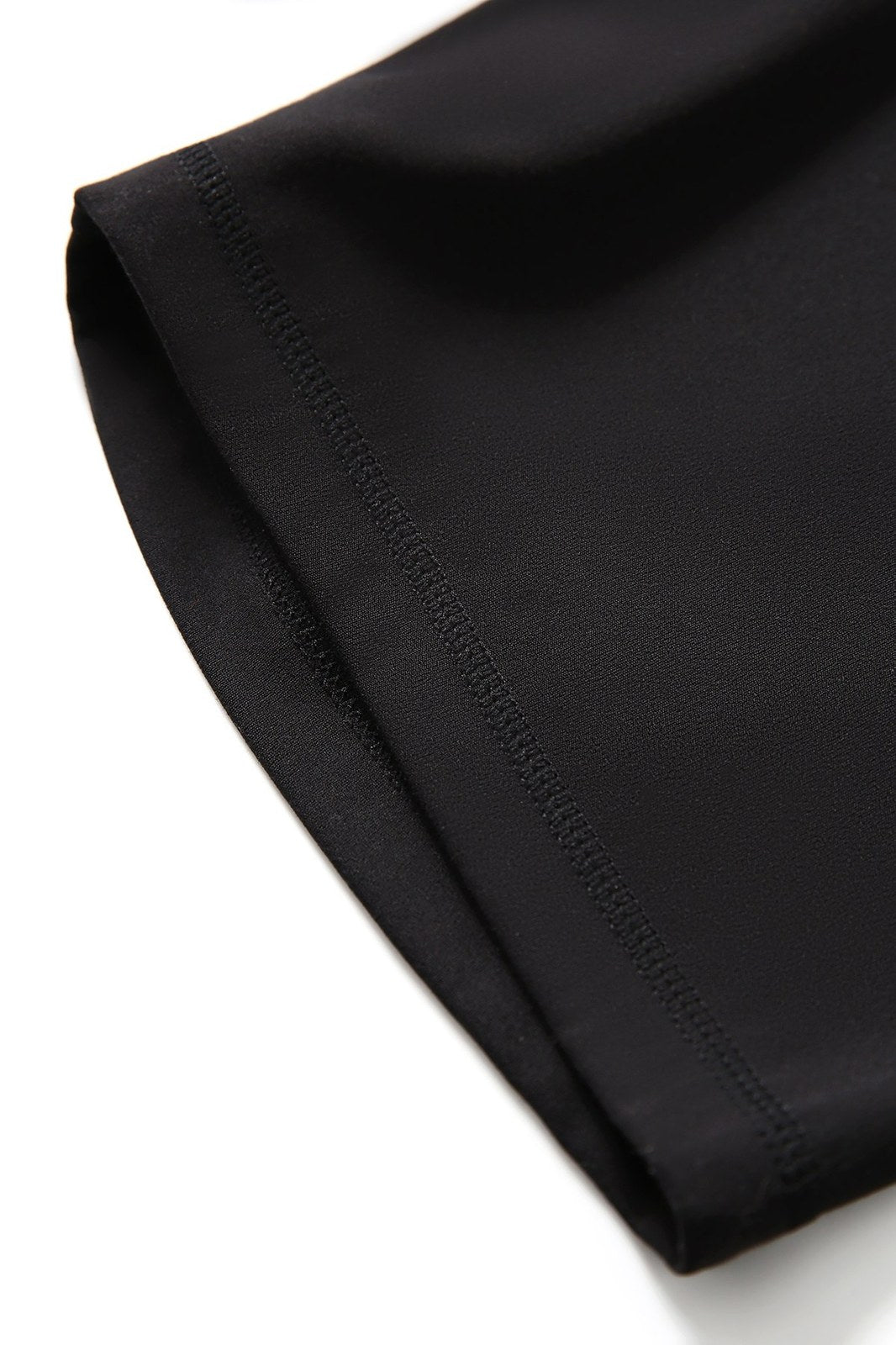 Womens High Rise full length leggings - Black - View