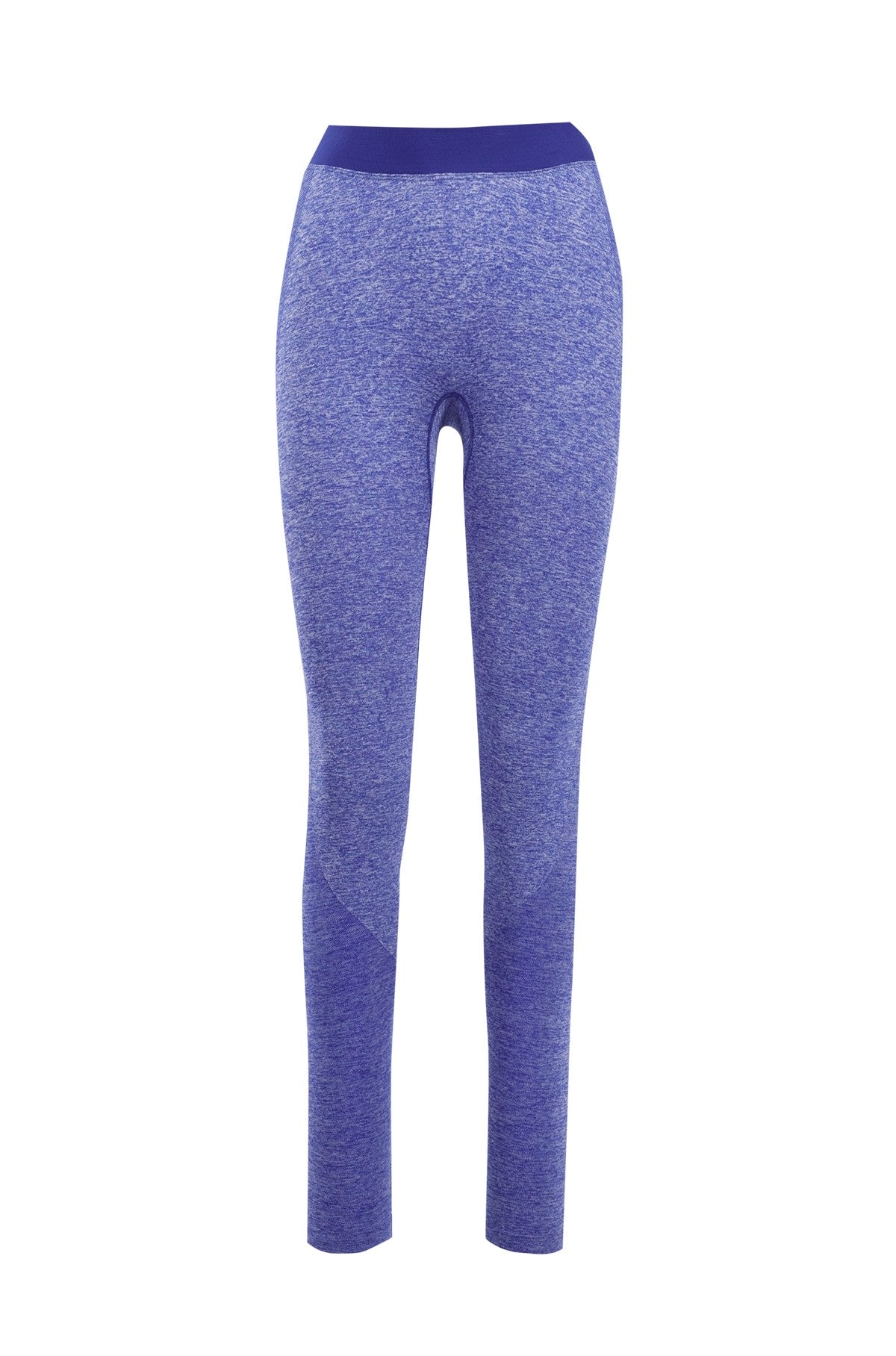 Seamless legging - Blue Marl - Front