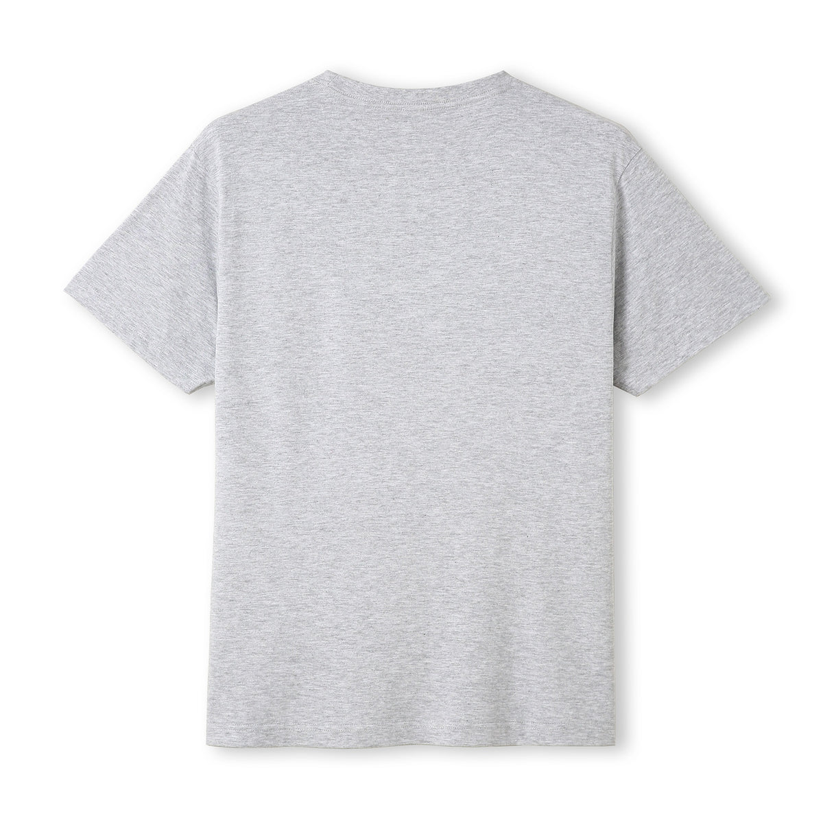 Men's / Unisex Hype T Shirt 100% Cotton - Greymarl - Back
