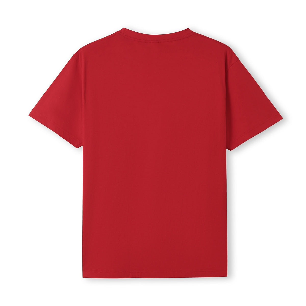 Men's / Unisex Hype T Shirt 100% Cotton - Red - Back