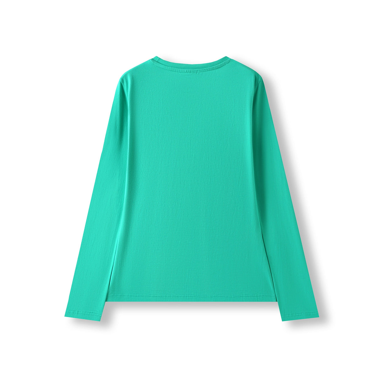 Women's Long Sleeve T-shirt - Fruit Green - Back