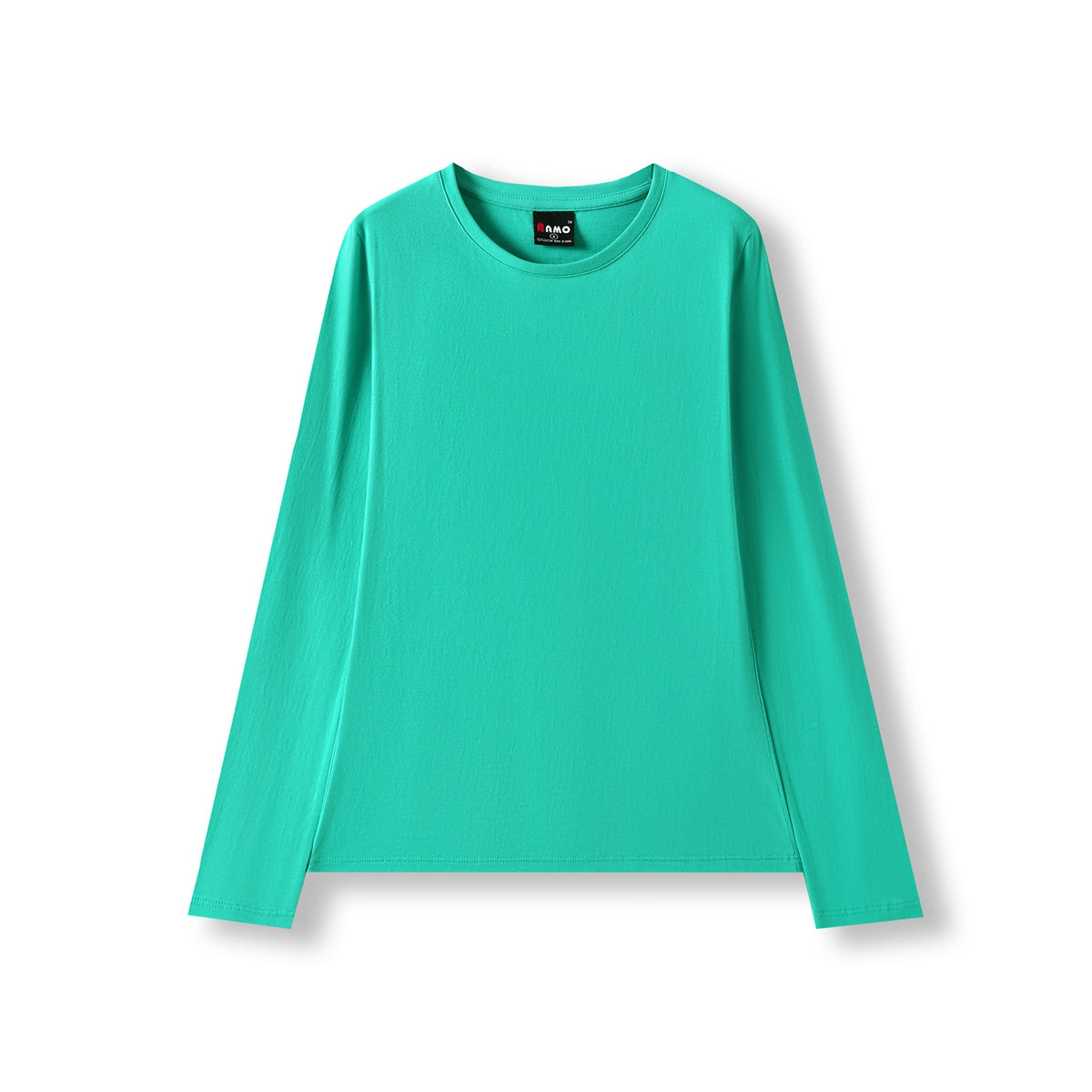 Women's Long Sleeve T-shirt - Fruit Green - Front
