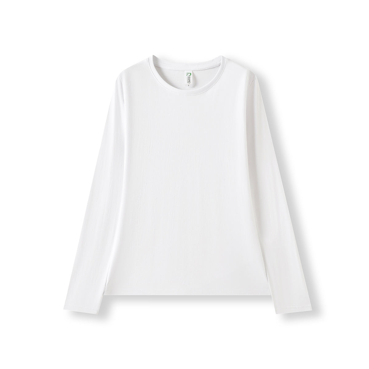 Women's Long Sleeve T-shirt - White - Front
