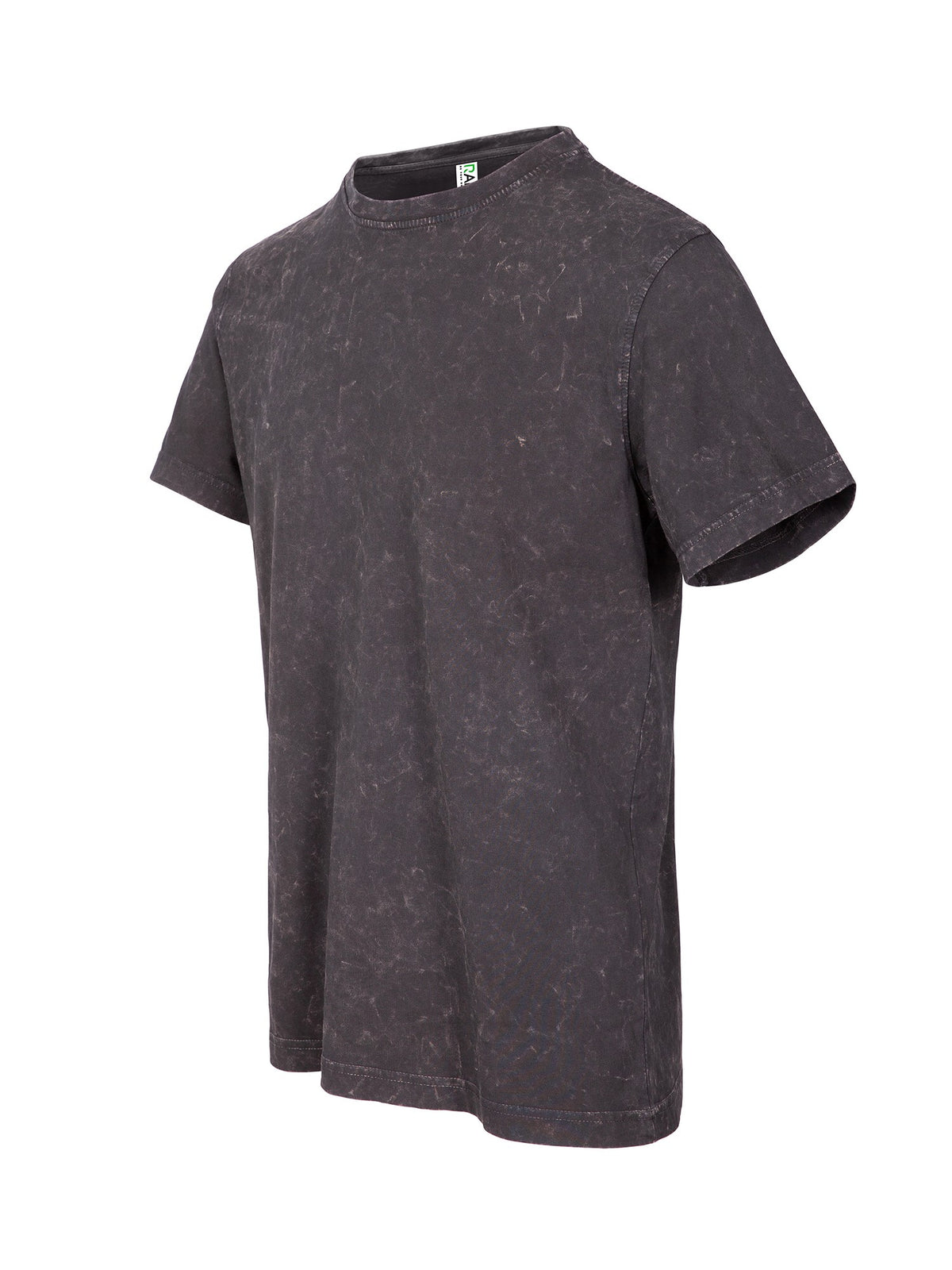Men's / Unisex Stone Wash T-shirt - Black - Side