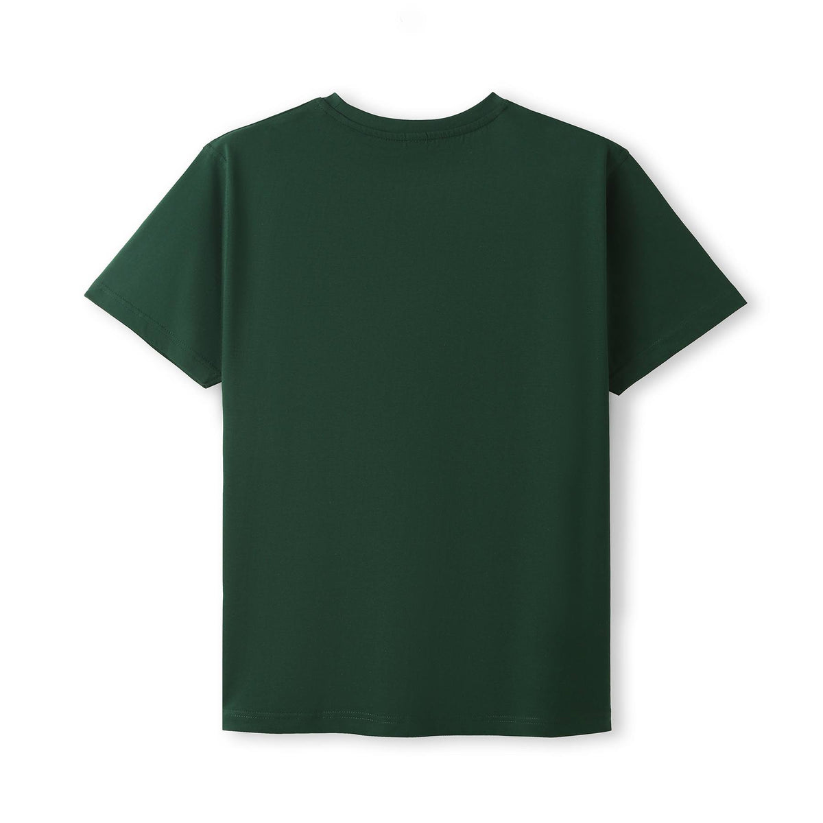 Men's / Unisex Modern Fit Tee - Bottle Green - Back