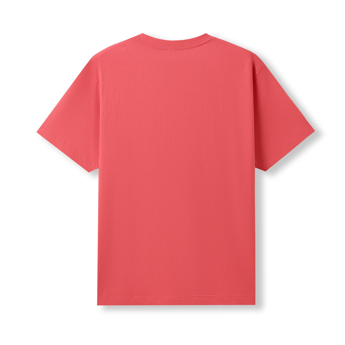 Men's / Unisex Modern Fit Tee - Coral Red - Back